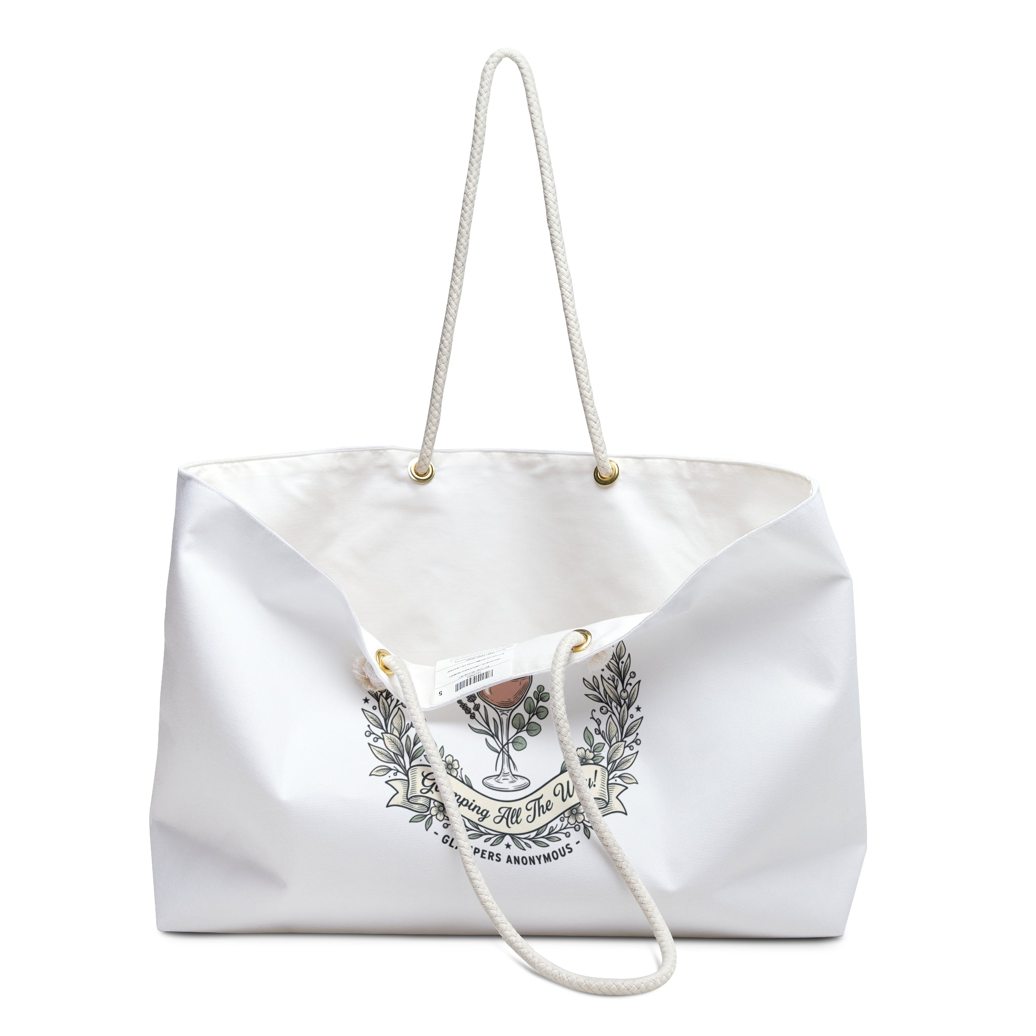 Glamping Tote Bag — "Rosé All Day"