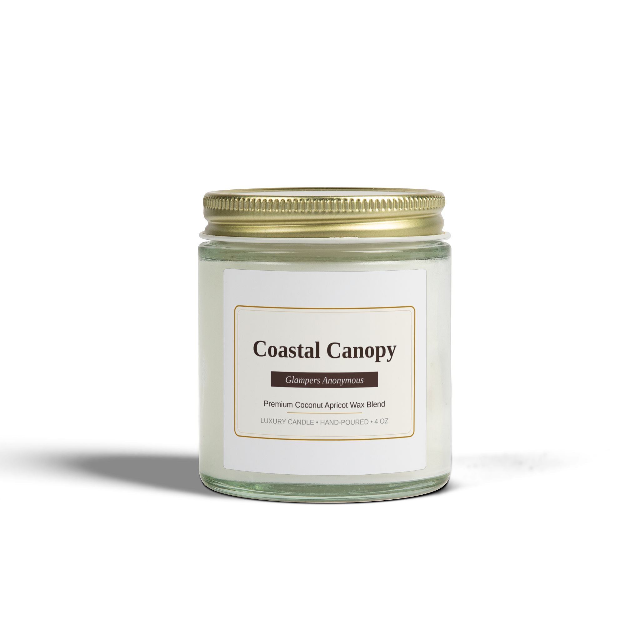 Coastal Canopy  Non-toxic Scented Candle | Beechwood Non-toxic Jar Candle 4 oz