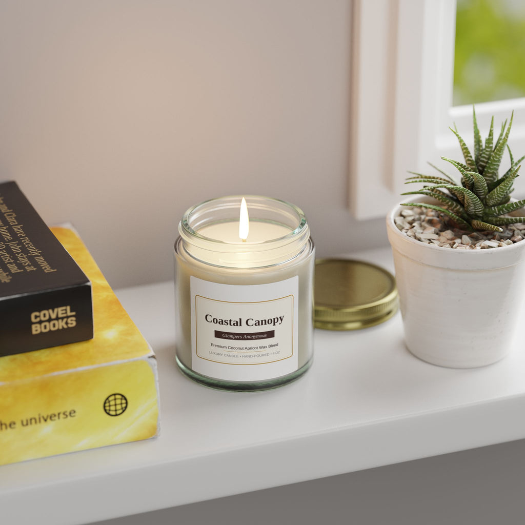 Coastal Canopy  Non-toxic Scented Candle | Beechwood Non-toxic Jar Candle 4 oz