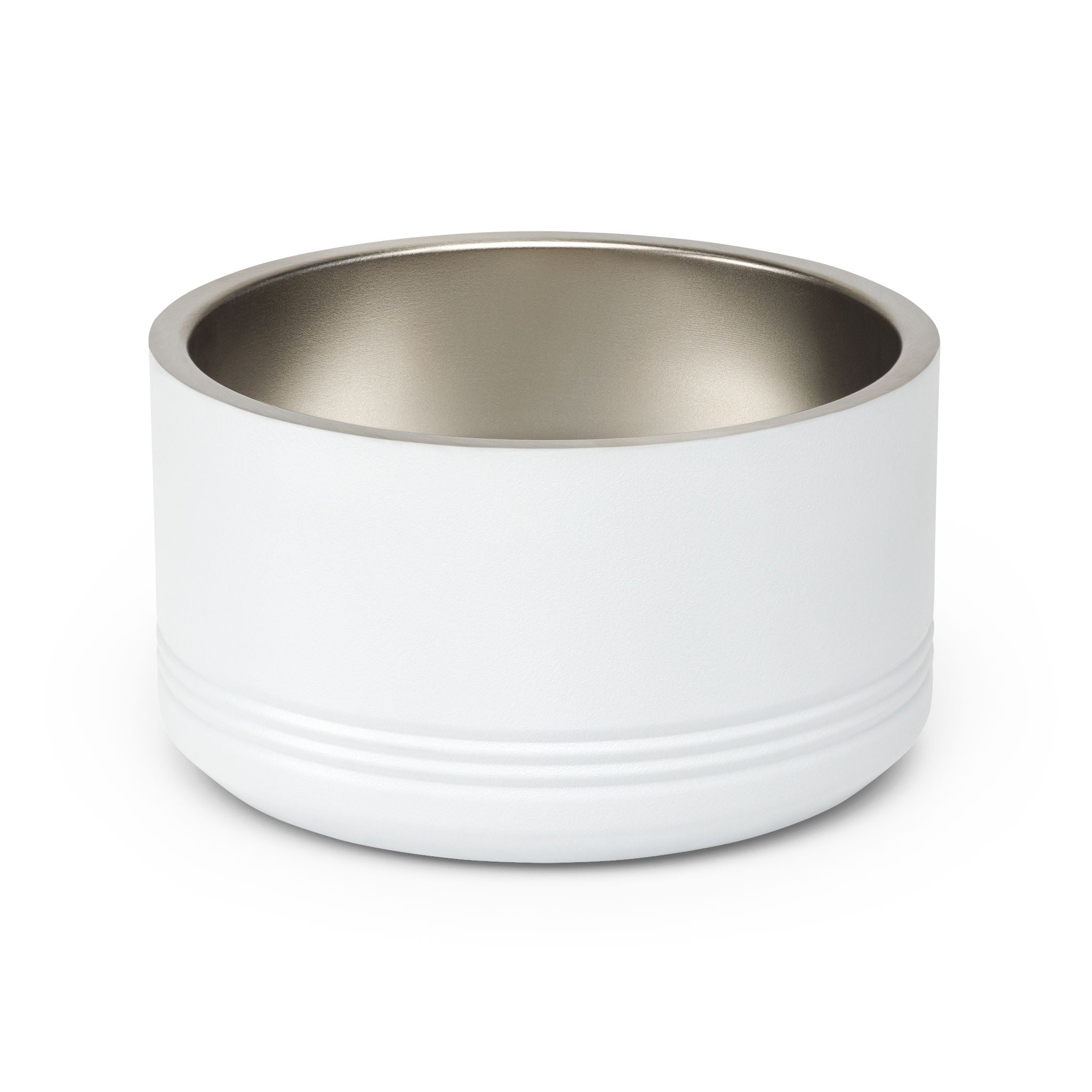 Glamping Pet Bowl — “Home Is Where My Food Bowl Is Parked” Stainless Steel 18oz