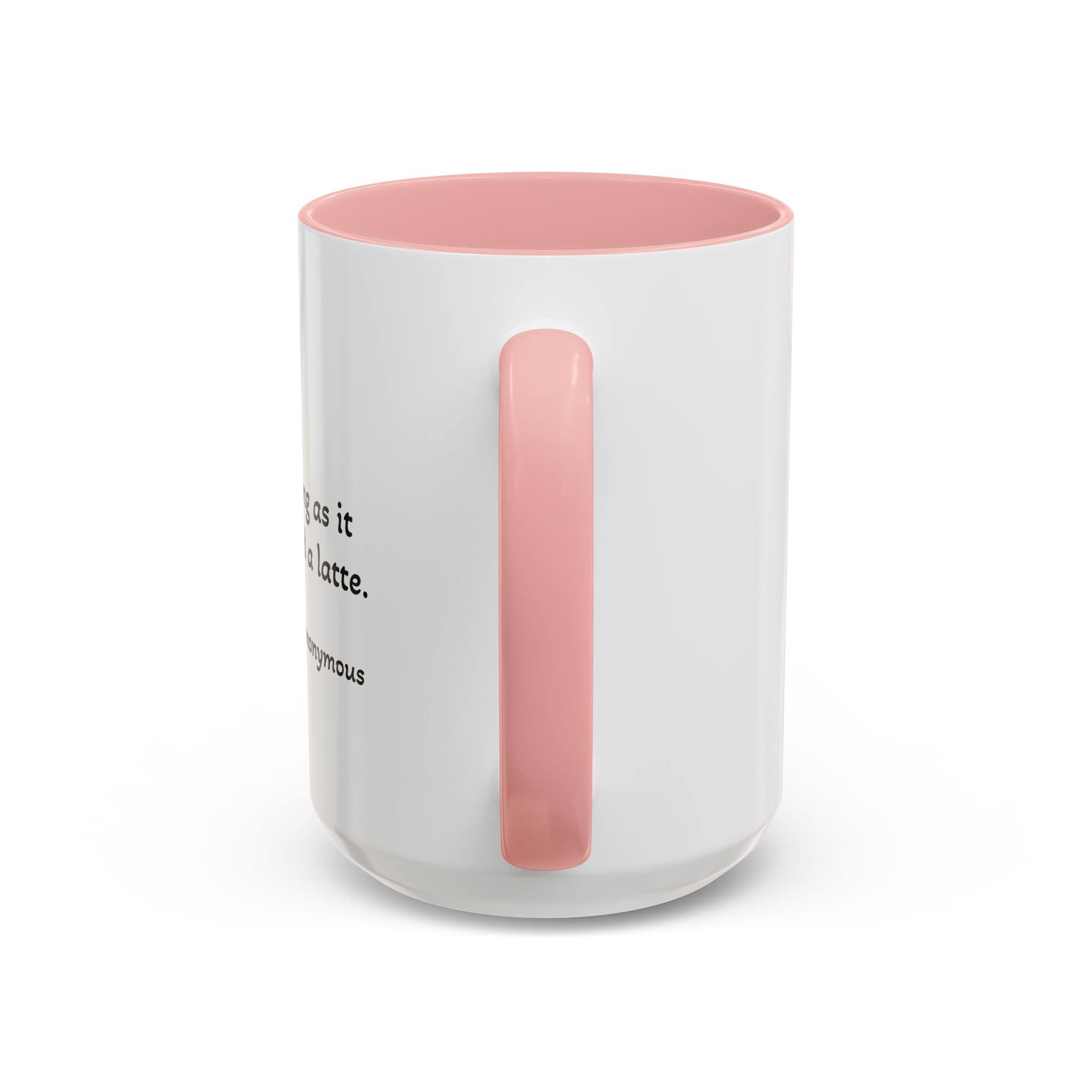 Glamping Camping Mug — "I Love Camping As Long As It Involves a Duvet and a Latte" Accent Coffee Cup