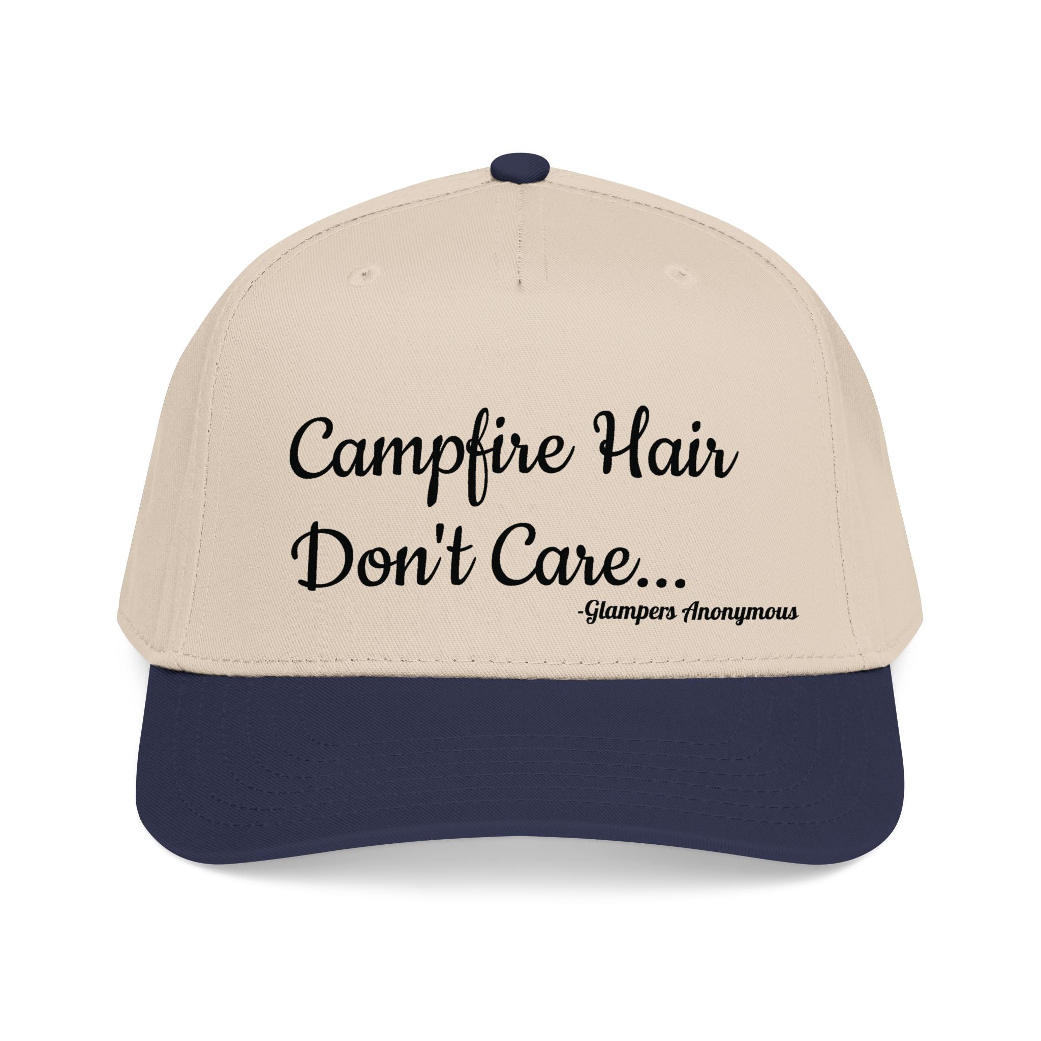Glampers Cap-Glamping Hat-Campfire Hair Dont Care