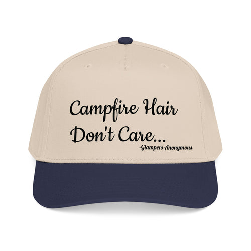 Glampers Cap-Glamping Hat-Campfire Hair Dont Care