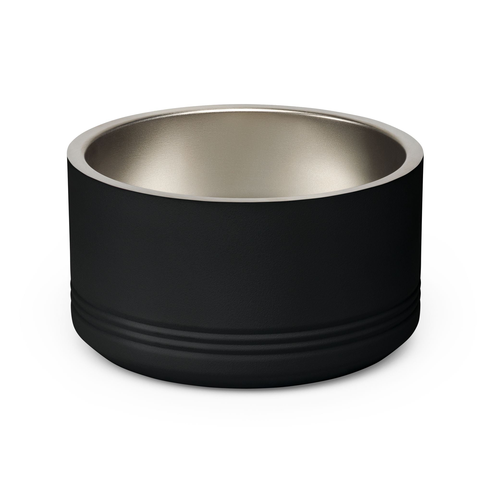 Glamping Pet Bowl — “Home Is Where My Food Bowl Is Parked” Stainless Steel 18oz