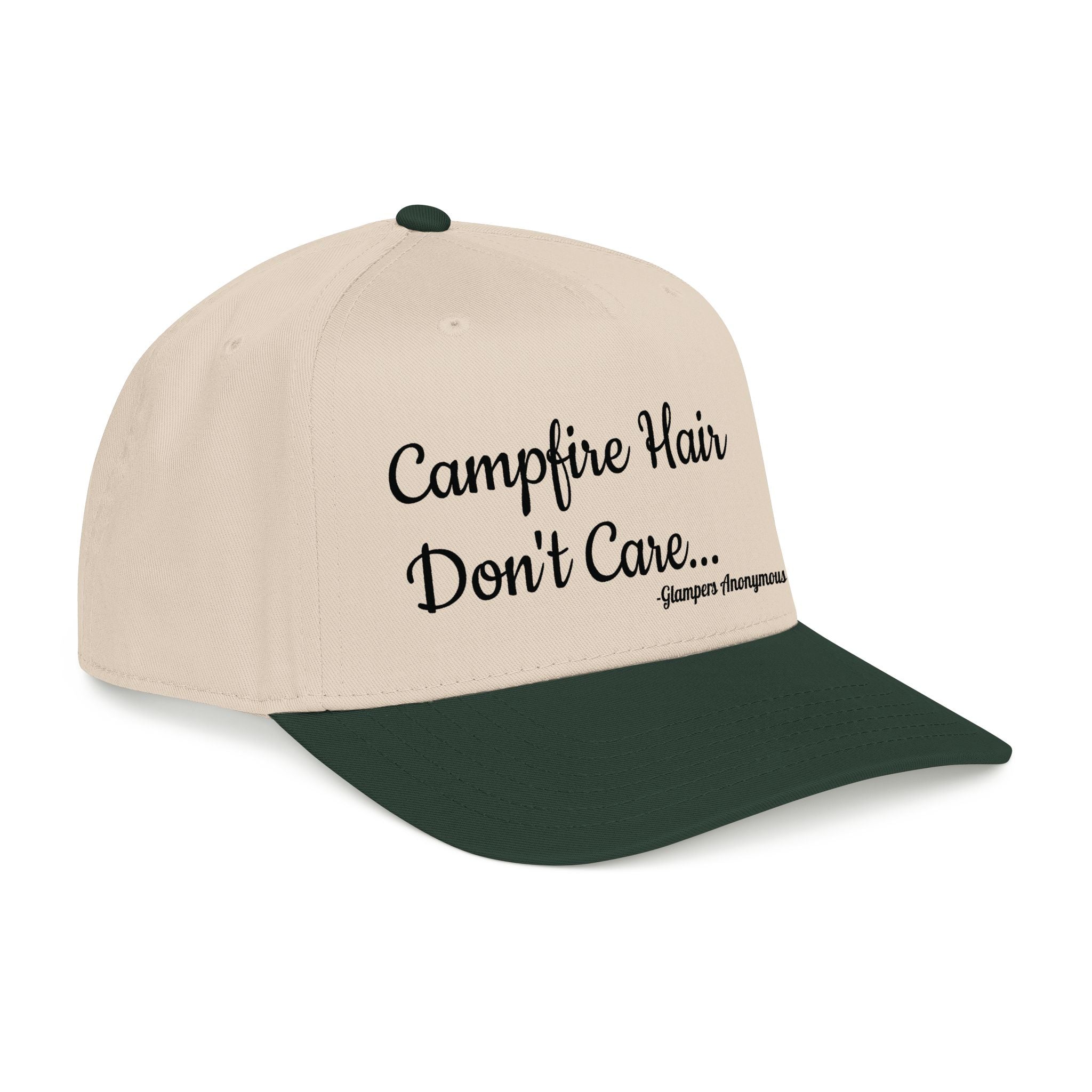 Glampers Cap-Glamping Hat-Campfire Hair Dont Care